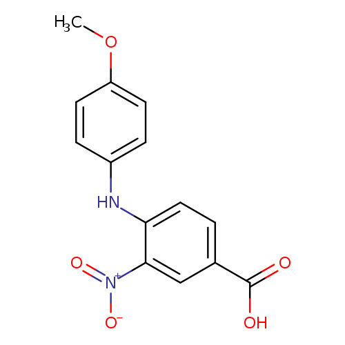4-(4-Methoxyanilino)-3-nitrobenzoic acid