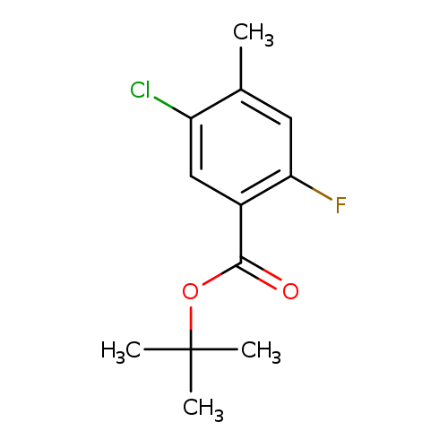 tert-Butyl 5-chloro-2-fluoro-4-methylbenzoate