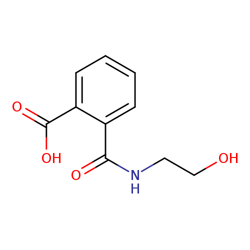 BENZOIC ACID, 2-[[(2-HYDROXYETHYL)AMINO]CARBONYL]-
