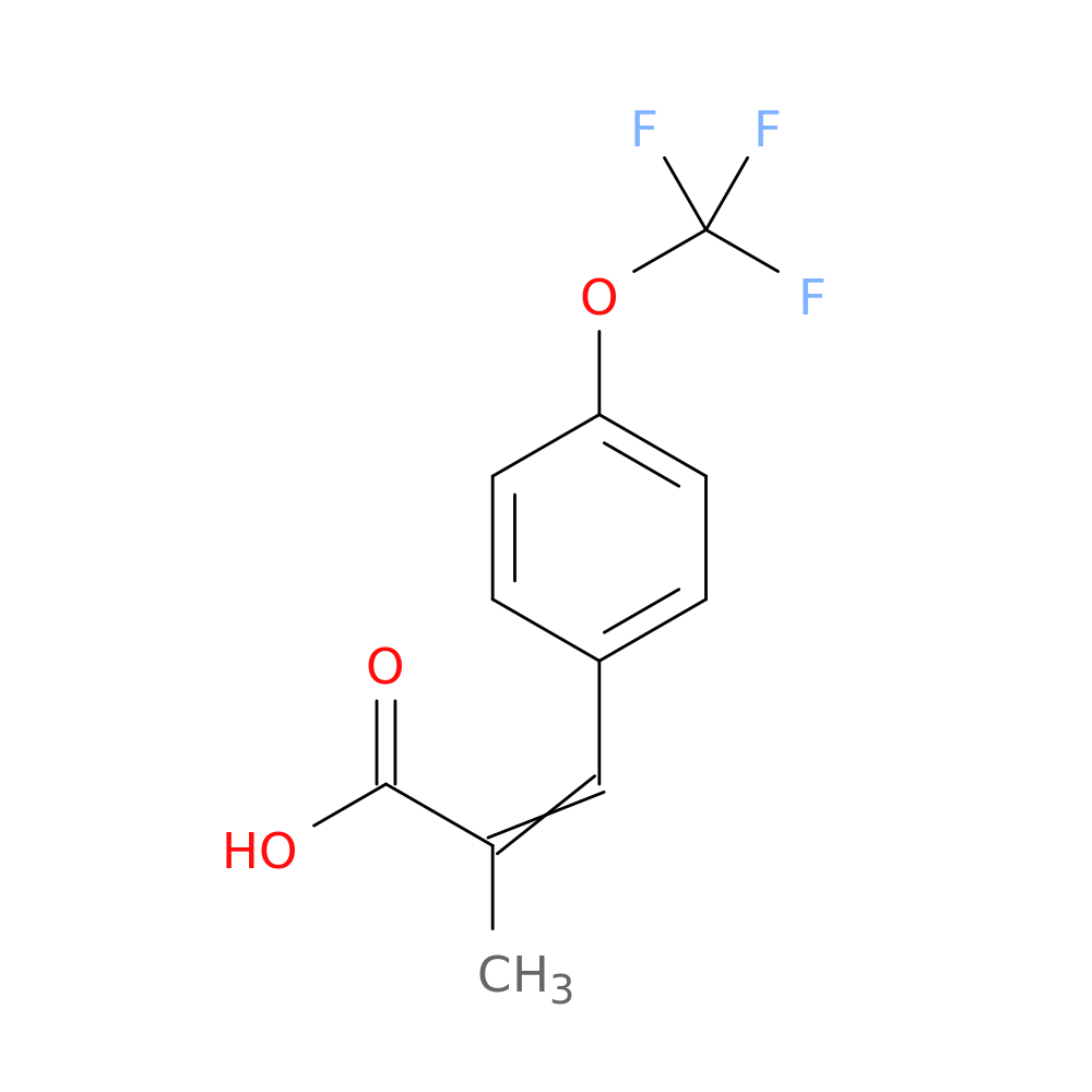 2-methyl-3-[4-(trifluoromethoxy)phenyl]prop-2-enoic acid