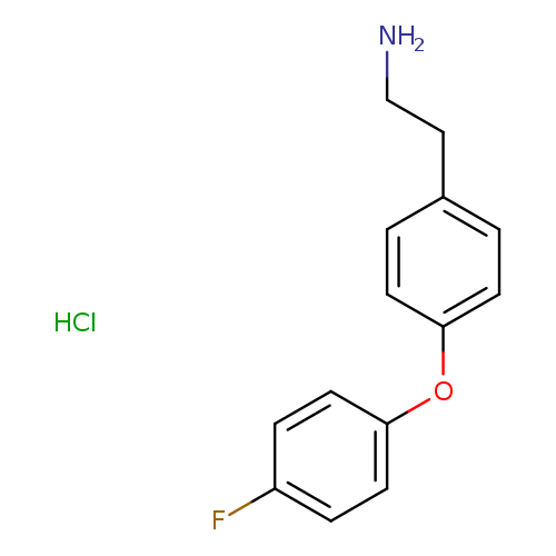 2-[4-(4-fluorophenoxy)phenyl]ethan-1-amine hydrochloride