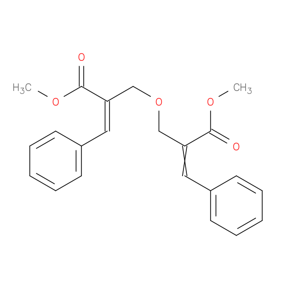 methyl (2E)-2-{[(2E)-3-methoxy-3-oxo-2-(phenylmethylidene)propoxy]methyl}-3-phenylprop-2-enoate