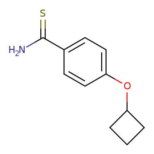 4-Cyclobutoxybenzene-1-carbothioamide