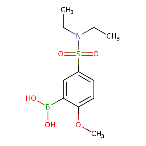 (5-(N,N-diethylsulfamoyl)-2-methoxyphenyl)boronic acid