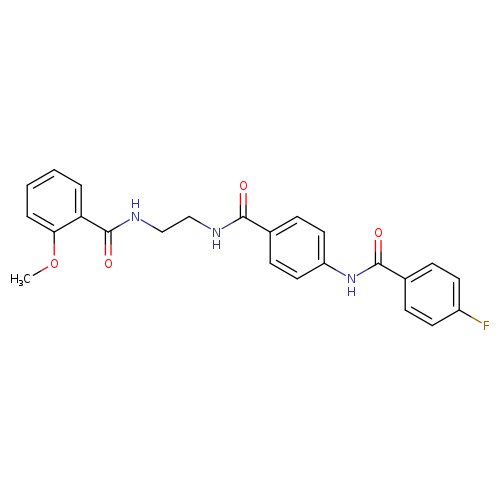 4-fluoro-N-[4-({2-[(2-methoxyphenyl)formamido]ethyl}carbamoyl)phenyl]benzamide