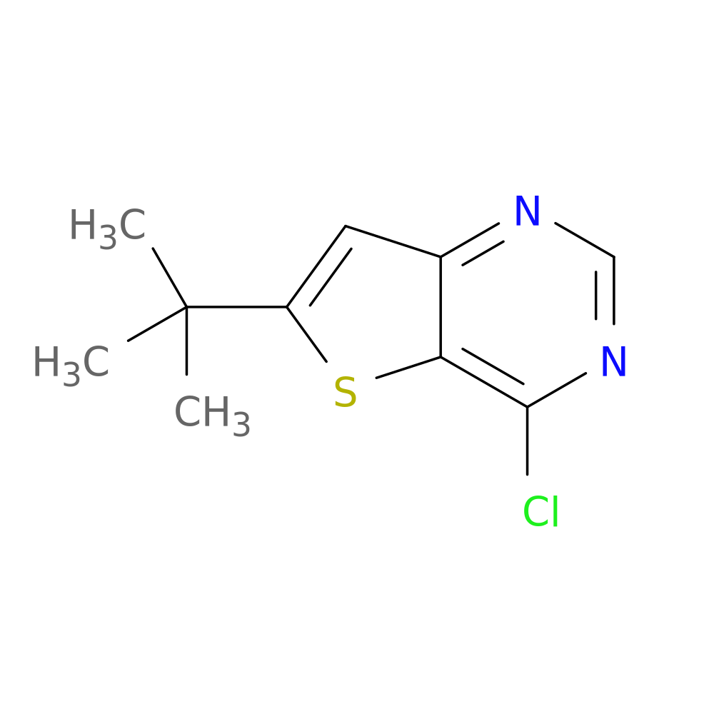 6-(tert-Butyl)-4-chlorothieno[3,2-d]pyrimidine