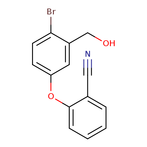 2-(4-Bromo-3-(hydroxymethyl)phenoxy)benzonitrile