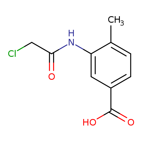 3-(2-chloroacetamido)-4-methylbenzoic acid