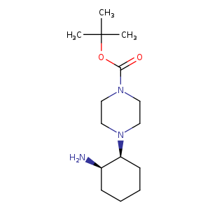 tert-butyl 4-[cis-2-aminocyclohexyl]piperazine-1-carboxylate