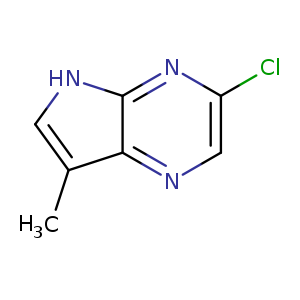 3-chloro-7-methyl-5H-pyrrolo[2,3-b]pyrazine