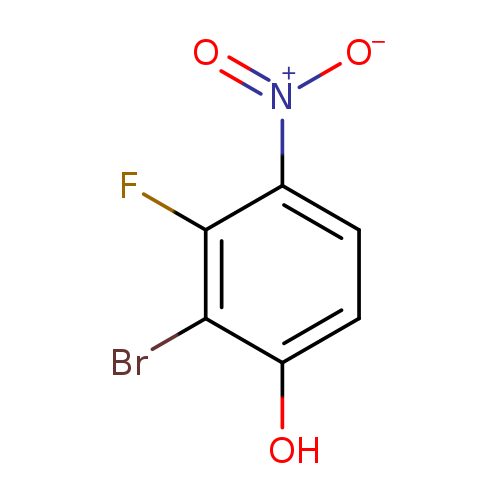 2-Bromo-3-fluoro-4-nitrophenol