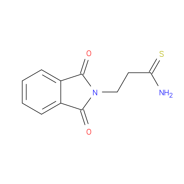 3-(1,3-dioxo-2,3-dihydro-1H-isoindol-2-yl)propanethioamide