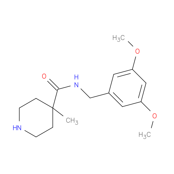 N-(3,5-Dimethoxybenzyl)-4-methylpiperidine-4-carboxamide