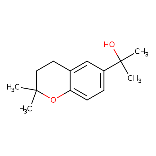 2-(2,2-dimethyl-3,4-dihydro-2H-1-benzopyran-6-yl)propan-2-ol