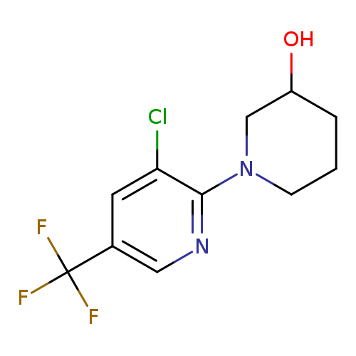 3-Piperidinol, 1-[3-chloro-5-(trifluoromethyl)-2-pyridinyl]-