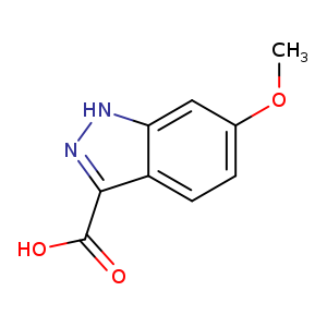 1H-Indazole-3-carboxylicacid, 6-methoxy-