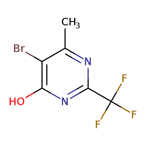 5-bromo-6-methyl-2-(trifluoromethyl)pyrimidin-4-ol