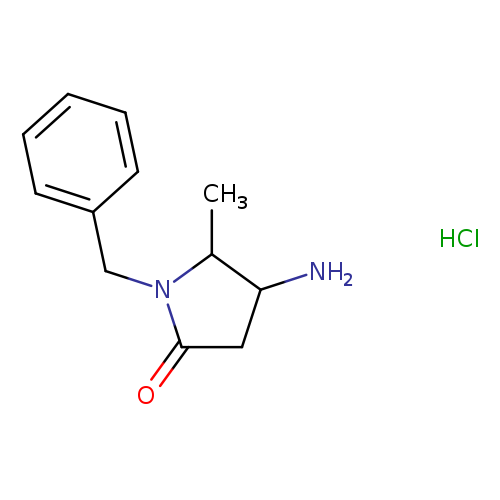4-amino-1-benzyl-5-methylpyrrolidin-2-one hydrochloride