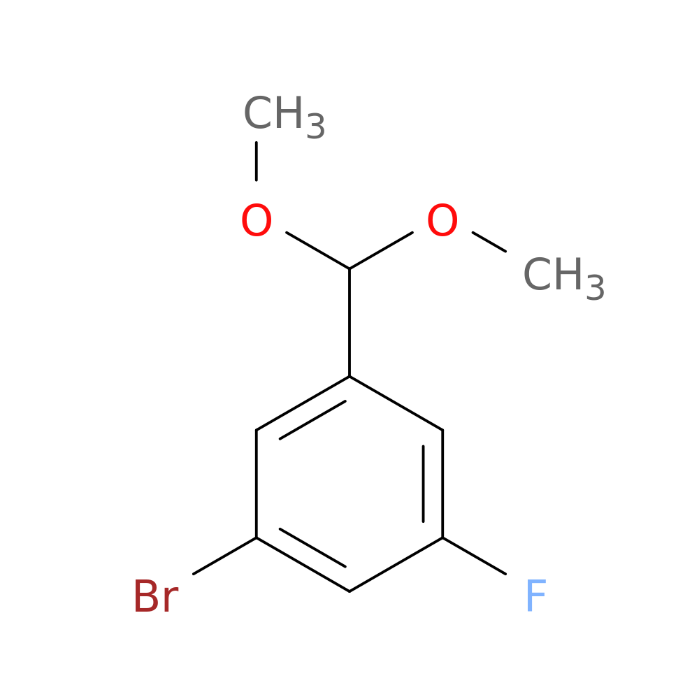 1-Bromo-3-(dimethoxymethyl)-5-fluorobenzene