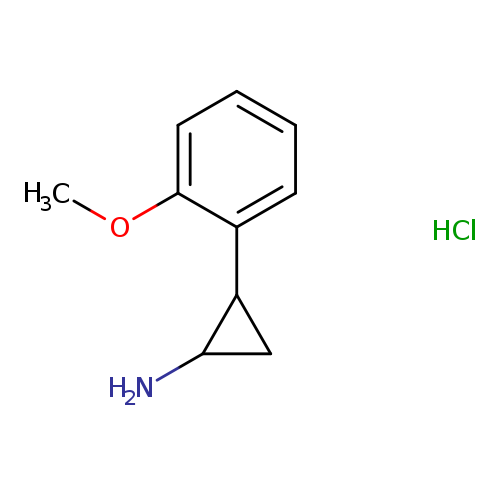 2-(2-methoxyphenyl)cyclopropan-1-amine hydrochloride