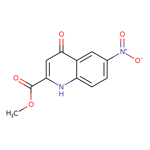 1,4-Dihydro-6-nitro-4-oxo-2-quinolinecarboxylic acid methyl ester