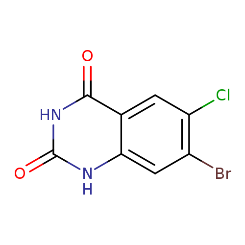 7-bromo-6-chloro-1,3-dihydroquinazoline-2,4-dione