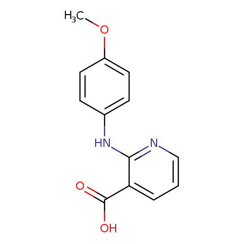 2-[(4-Methoxyphenyl)amino]nicotinic acid