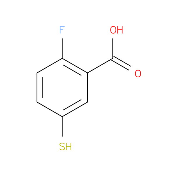 2-fluoro-5-sulfanylbenzoic acid