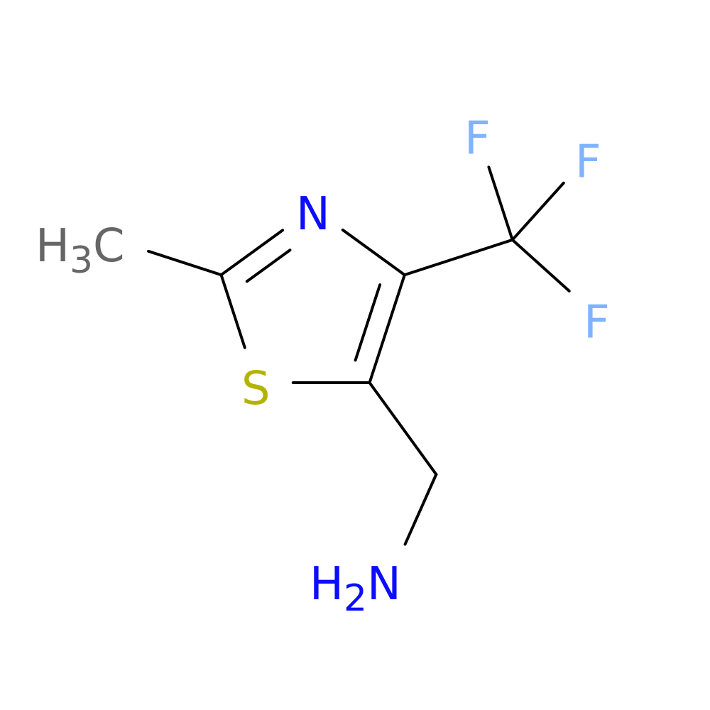 (2-Methyl-4-(trifluoromethyl)thiazol-5-yl)methanamine