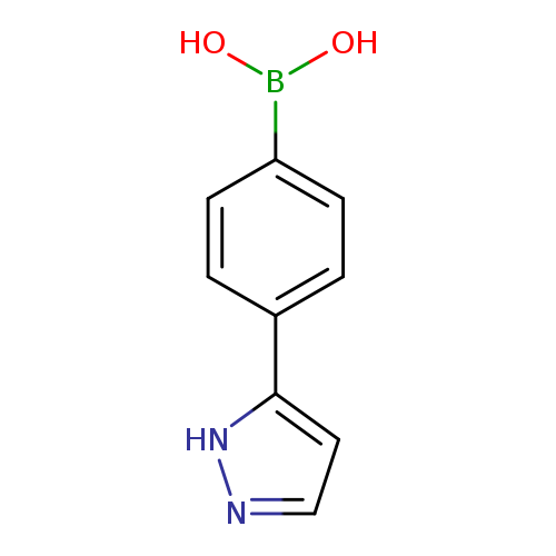 B-[4-(1H-Pyrazol-5-yl)phenyl]-boronic acid