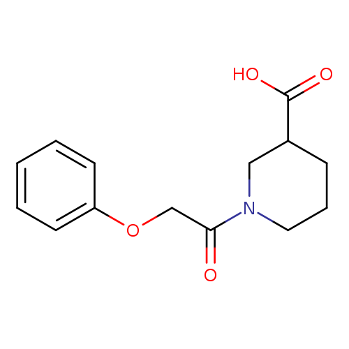 1-(2-Phenoxyacetyl)piperidine-3-carboxylic acid