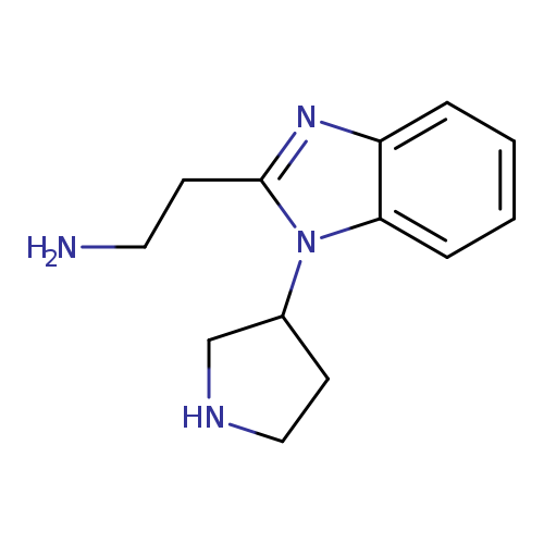 2-[1-(pyrrolidin-3-yl)-1H-1,3-benzodiazol-2-yl]ethan-1-amine