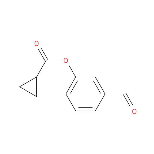 3-Formylphenyl cyclopropanecarboxylate