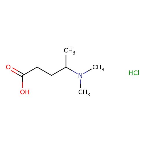 4-(dimethylamino)pentanoic acid hydrochloride