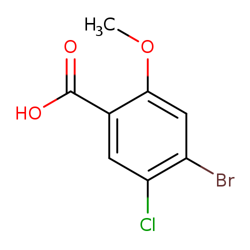 4-Bromo-5-chloro-2-methoxy-benzoic acid