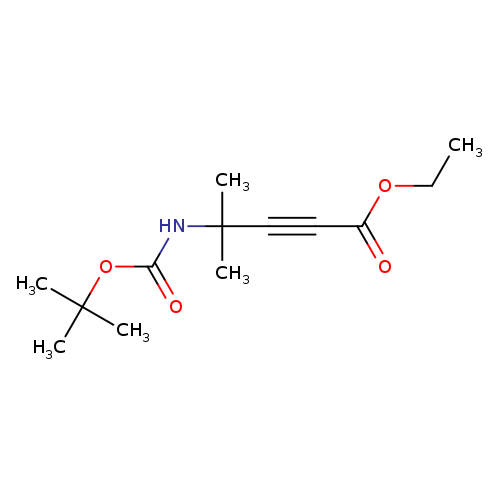 ethyl 4-{[(tert-butoxy)carbonyl]amino}-4-methylpent-2-ynoate