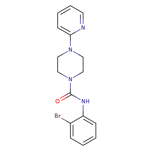 N-(2-bromophenyl)-4-(pyridin-2-yl)piperazine-1-carboxamide