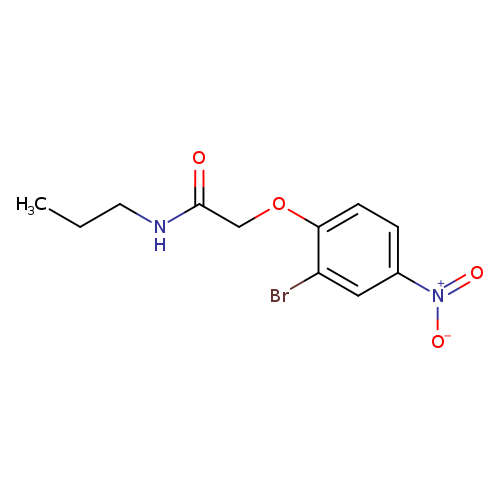 2-(2-Bromo-4-nitrophenoxy)-N-propylacetamide