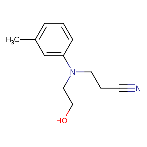 Propanenitrile, 3-[(2-hydroxyethyl)(3-methylphenyl)amino]-