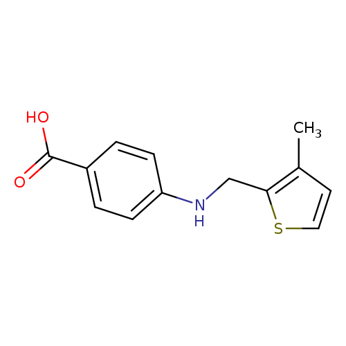 4-{[(3-METHYL-2-THIENYL)METHYL]AMINO}BENZOIC ACID