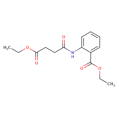 Ethyl 2-(4-ethoxy-4-oxobutanamido)benzoate