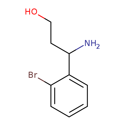 3-AMino-3-(2-broMophenyl)propan-1-ol