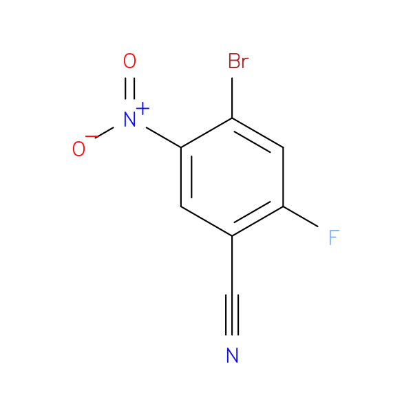 4-Bromo-2-fluoro-5-nitrobenzonitrile