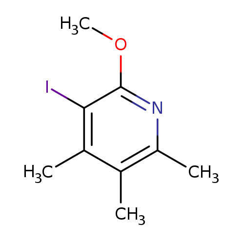 3-iodo-2-methoxy-4,5,6-trimethylpyridine