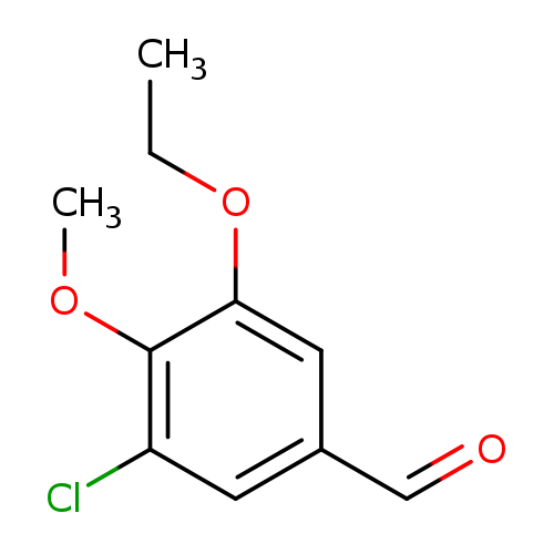 3-chloro-5-ethoxy-4-methoxybenzaldehyde