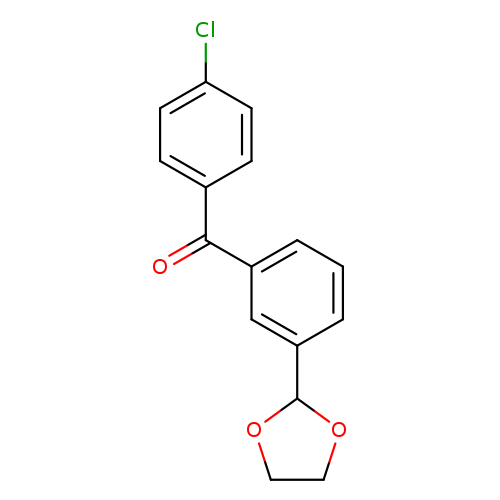 4'-Chloro-3-(1,3-dioxolan-2-yl)benzophenone