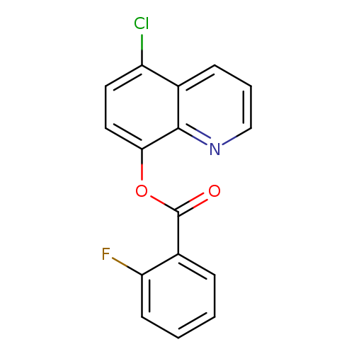 5-chloroquinolin-8-yl 2-fluorobenzoate