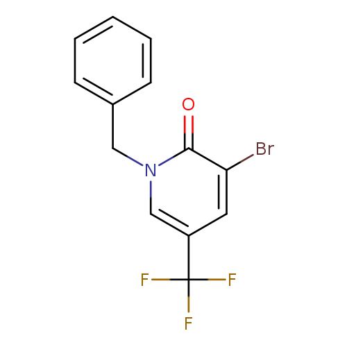 1-Benzyl-3-bromo-5-(trifluoromethyl)pyridin-2(1H)-one