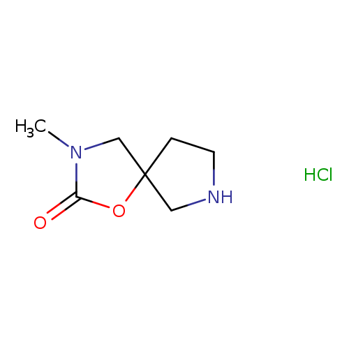 3-methyl-1-oxa-3,7-diazaspiro[4.4]nonan-2-one hydrochloride