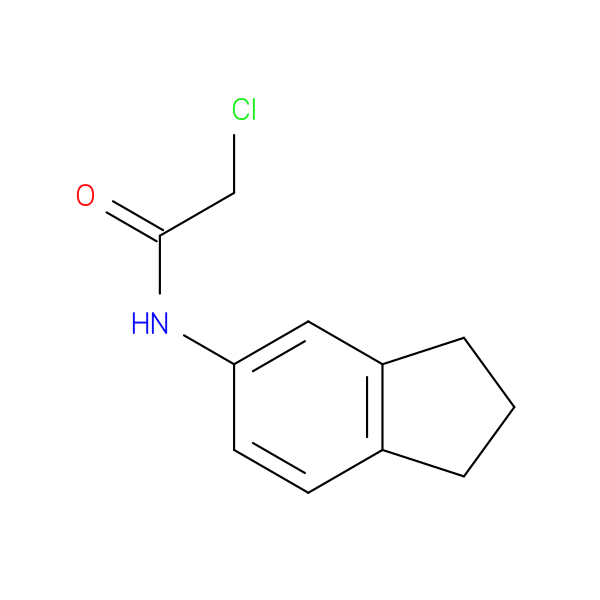 2-Chloro-N-(2,3-dihydro-1H-inden-5-yl)acetamide